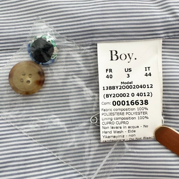 Band of Outsiders Jacquard Wrap Skirt, size "3" (fits US size 4/6 - Picture 7 of 9